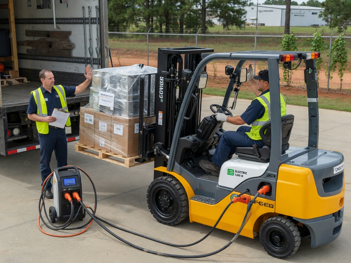 Electric Forklift Rental services