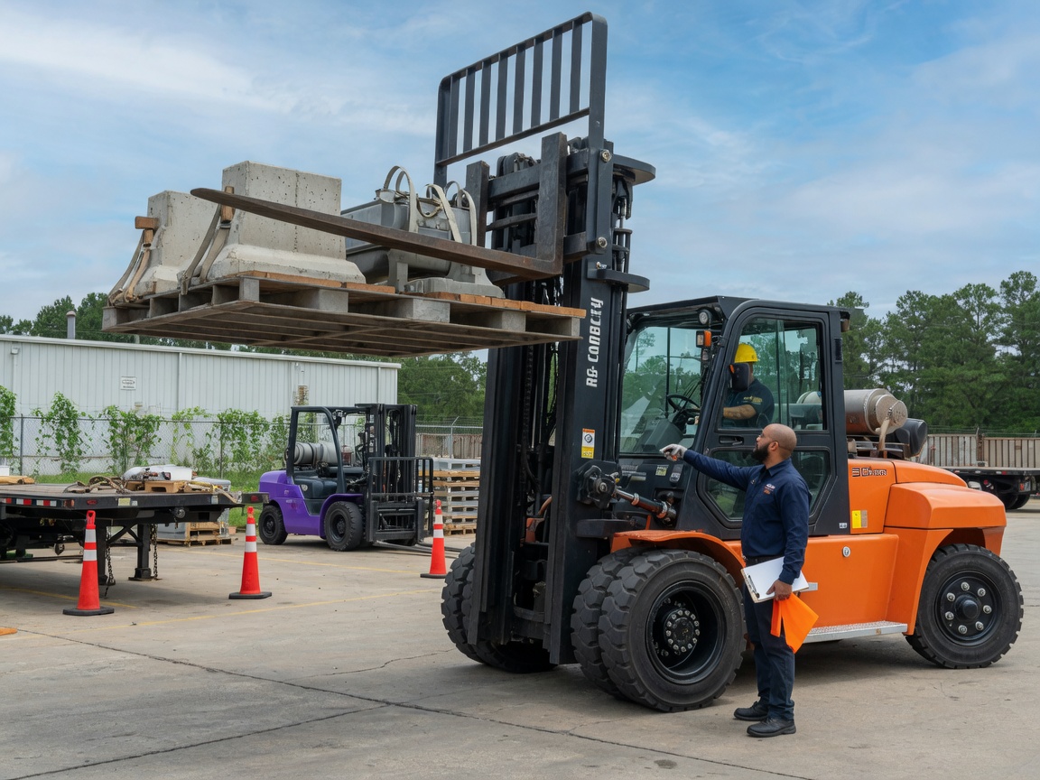 High Capacity Forklift Rental services