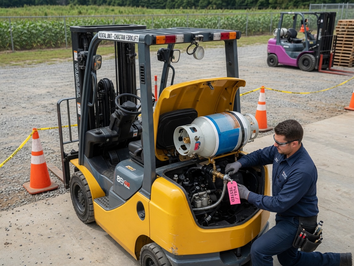 Propane Forklift Rental services