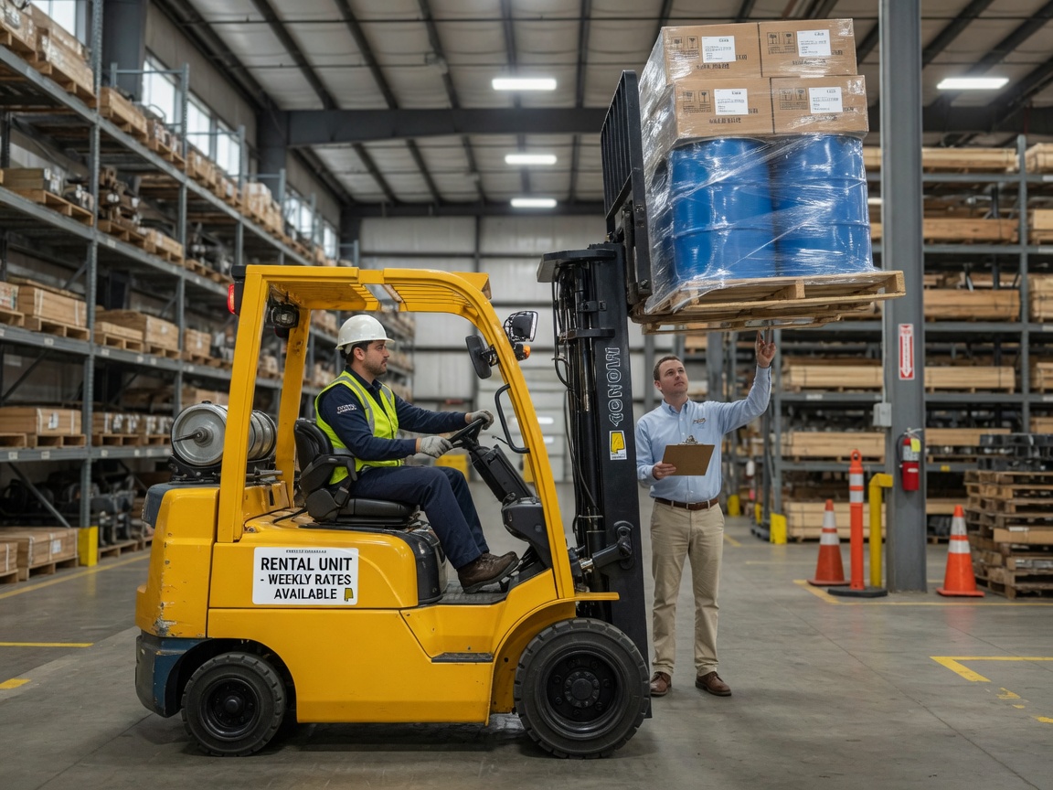 Warehouse Forklift Rental services